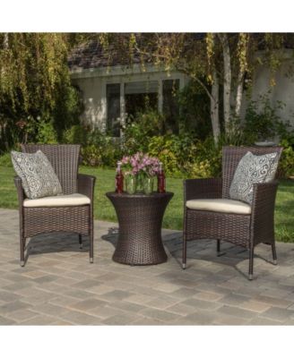 Polina Outdoor 3 Piece Chat Set
