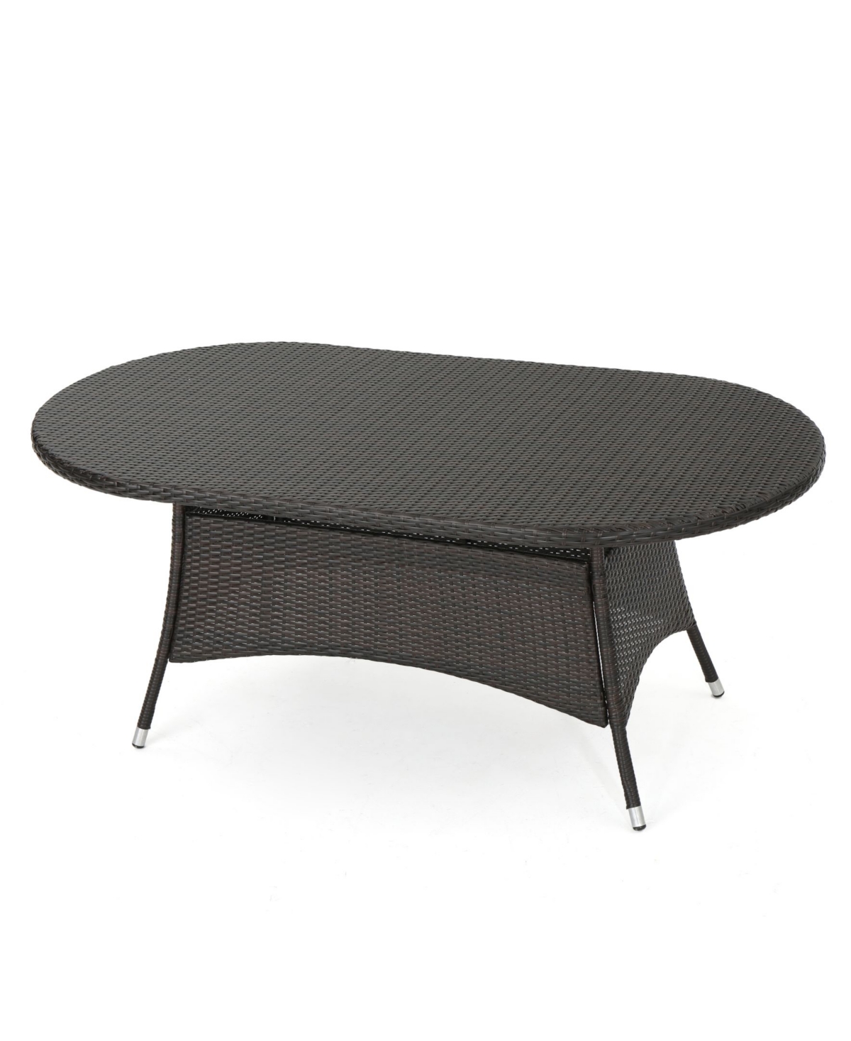 Noble House Sambrera Outdoor Oval Dining Table