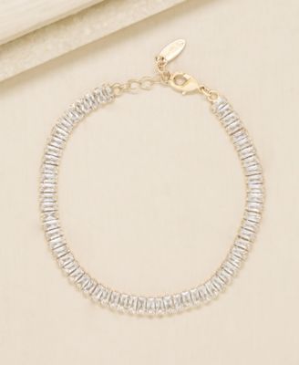 Rhinestone Baguette Women's Anklet