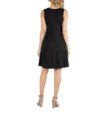 A Line Slim Fit and Flare Maternity Dress