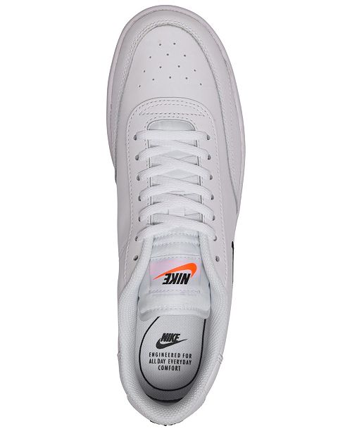 Nike Men S Court Vintage Like Casual Sneakers From Finish Line