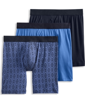 Jockey Men's Flex 365 Modal Stretch Boxer Brief 3 pack Created for Macy's
