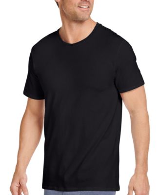 soft black v neck t shirts