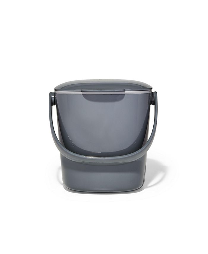 OXO Easy Clean 0.75 Gallon Compost Bin, Charcoal Macy's