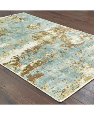 Formations 70001 Blue 8' x 10' Area Rug