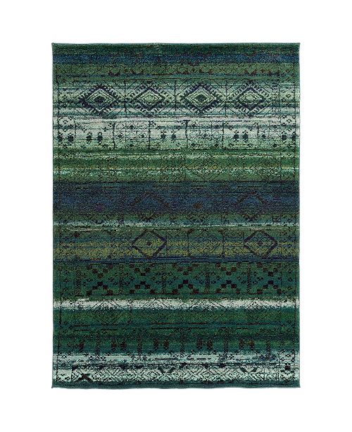 Jhb Design Gypsy Gyp06 Green 6 7 X 9 1 Area Rug Reviews Rugs Macy S