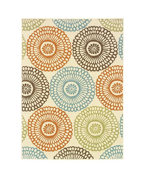 Jhb Design Negril Neg06 Beige 6 7 X 9 6 Area Rug Reviews Rugs Macy S