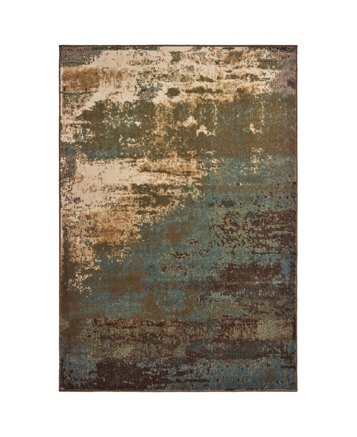 Jhb Design Hardy HAR07 7'10in x 10' Area Rug - Blue