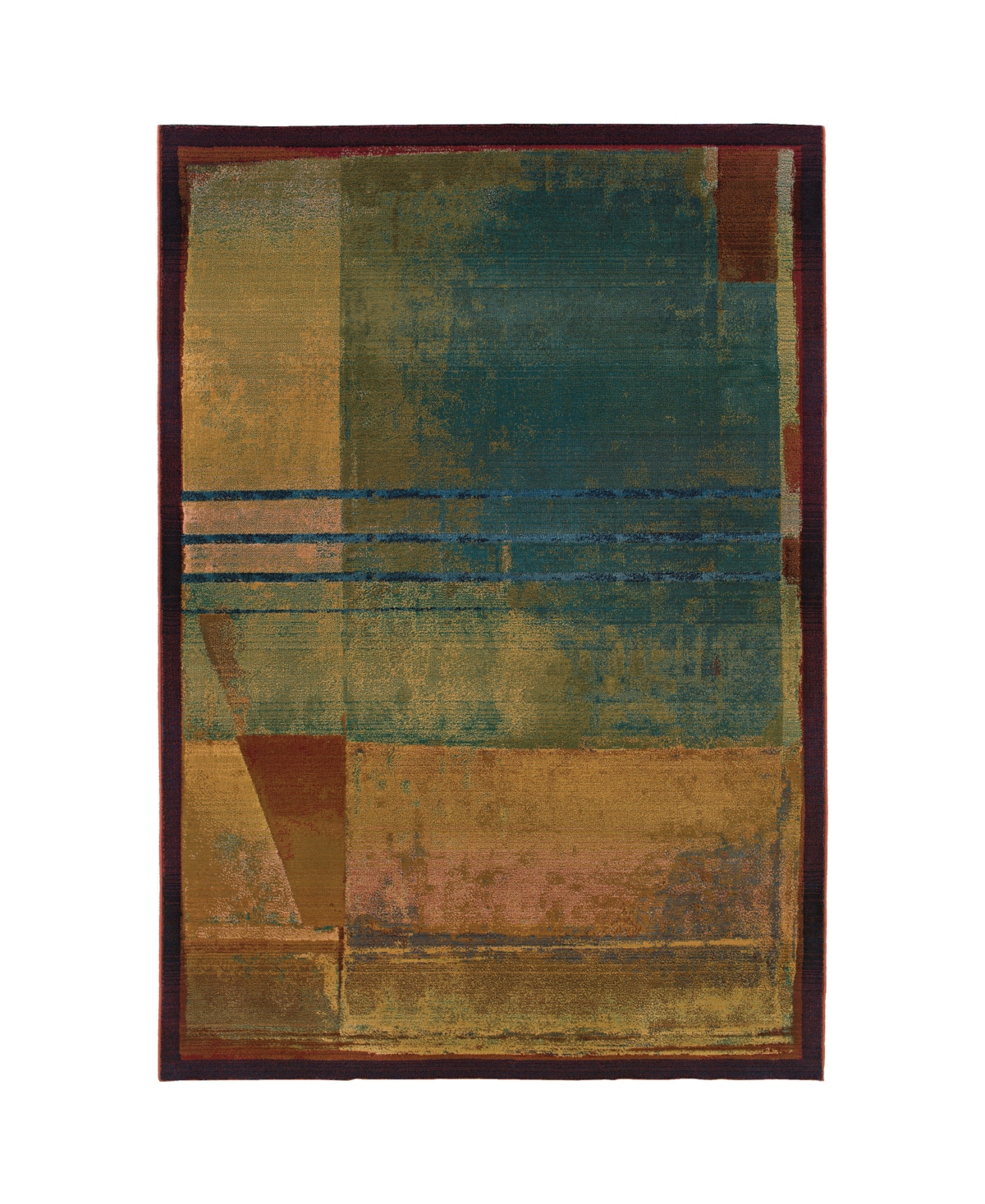 Jhb Design Kismet KIS016 Red 9'9in x 12'2in Area Rug - Red