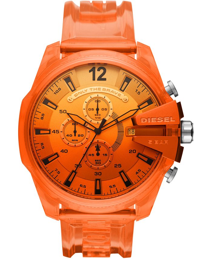 Diesel sales watch transparent