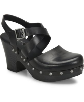 rina wedge clogs