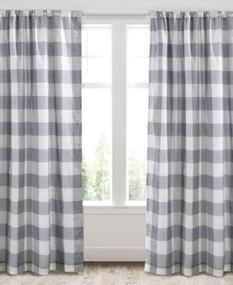 Levtex Camden Buffalo Check Drape Panel, 55