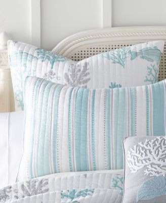 Cape Coral Stripe Reversible Quilt Sets