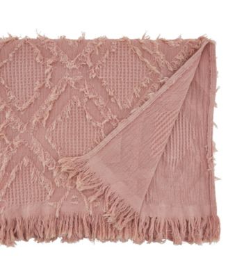 Fringe Waffle Weave Runner