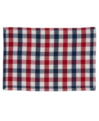 Gingham Check Placemat Set of 4
