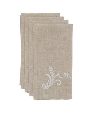 Embroidered Placemat Set of 4