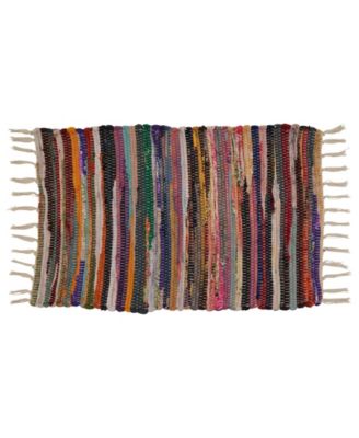 Multi-Colored Chindi Placemat Set of 4