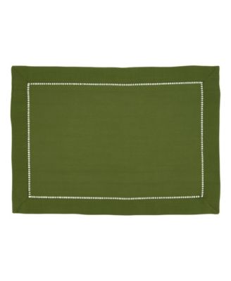 Placemat with Hemstitched Border Set of 12