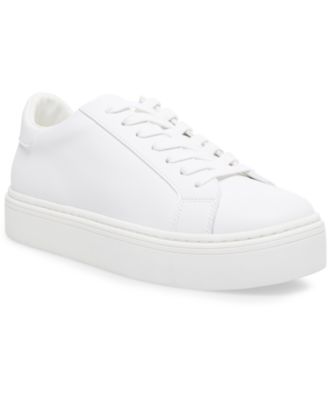 nike white platform shoes