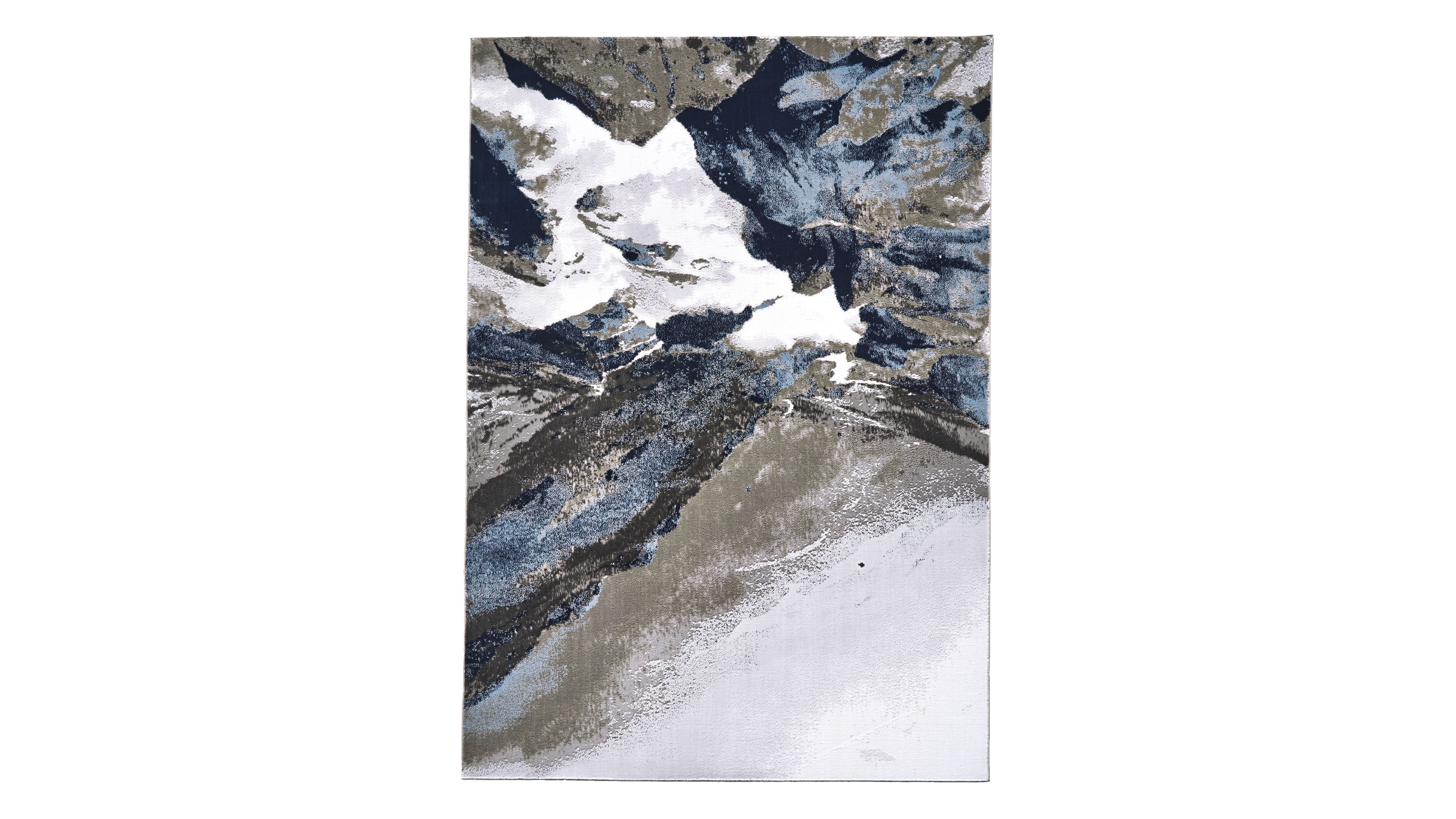 Feizy Gaspar R3838 Gray 5'2" x 7'2" Area Rug