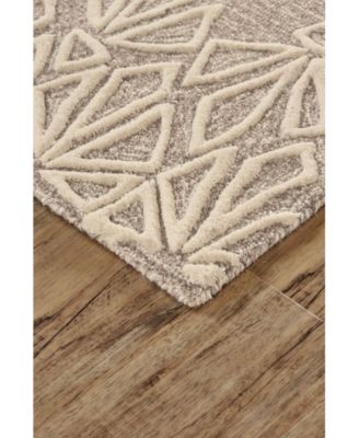 Enzo R8735 Ivory 2'6" x 8' Runner Rug