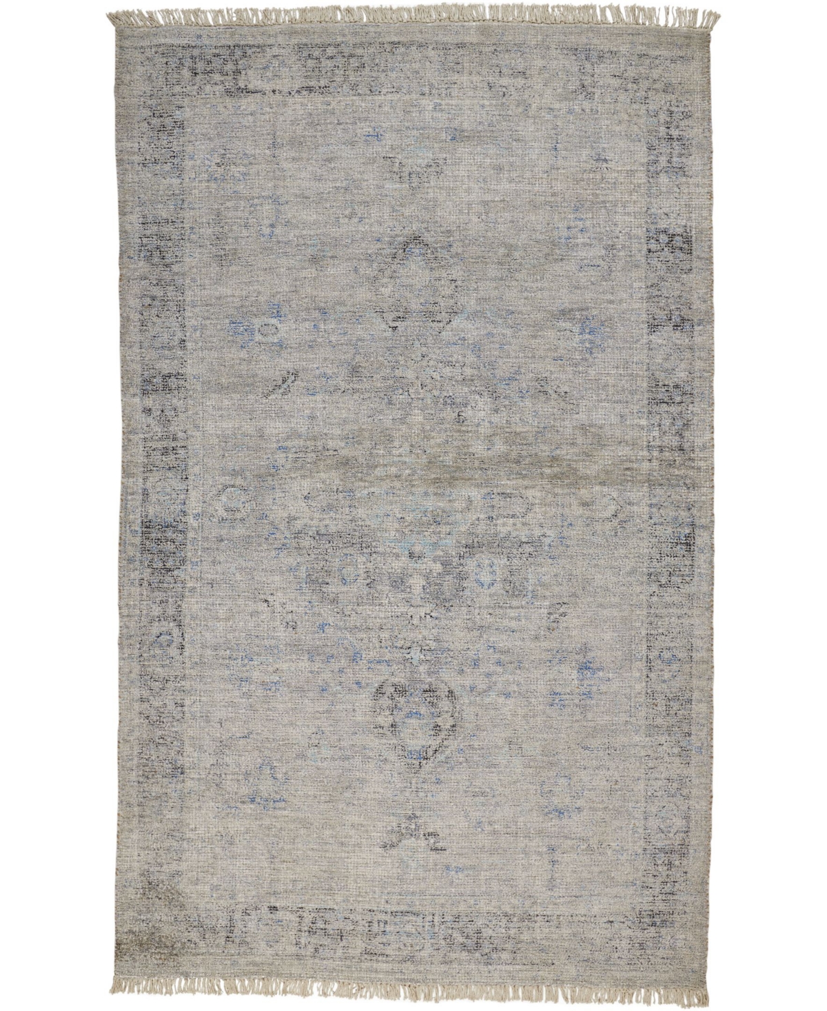 Feizy Mckenzie R8805 Slate 10' x 14' Area Rug - Slate