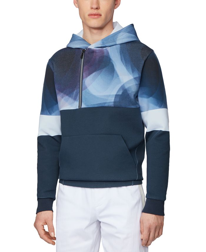 hugo boss blue sweatshirt