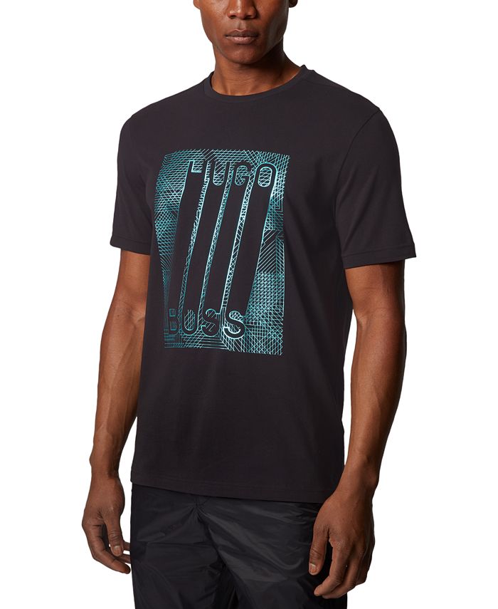 Hugo Boss BOSS Men's Tee 4 Black T-Shirt & Reviews - T-Shirts - Men ...