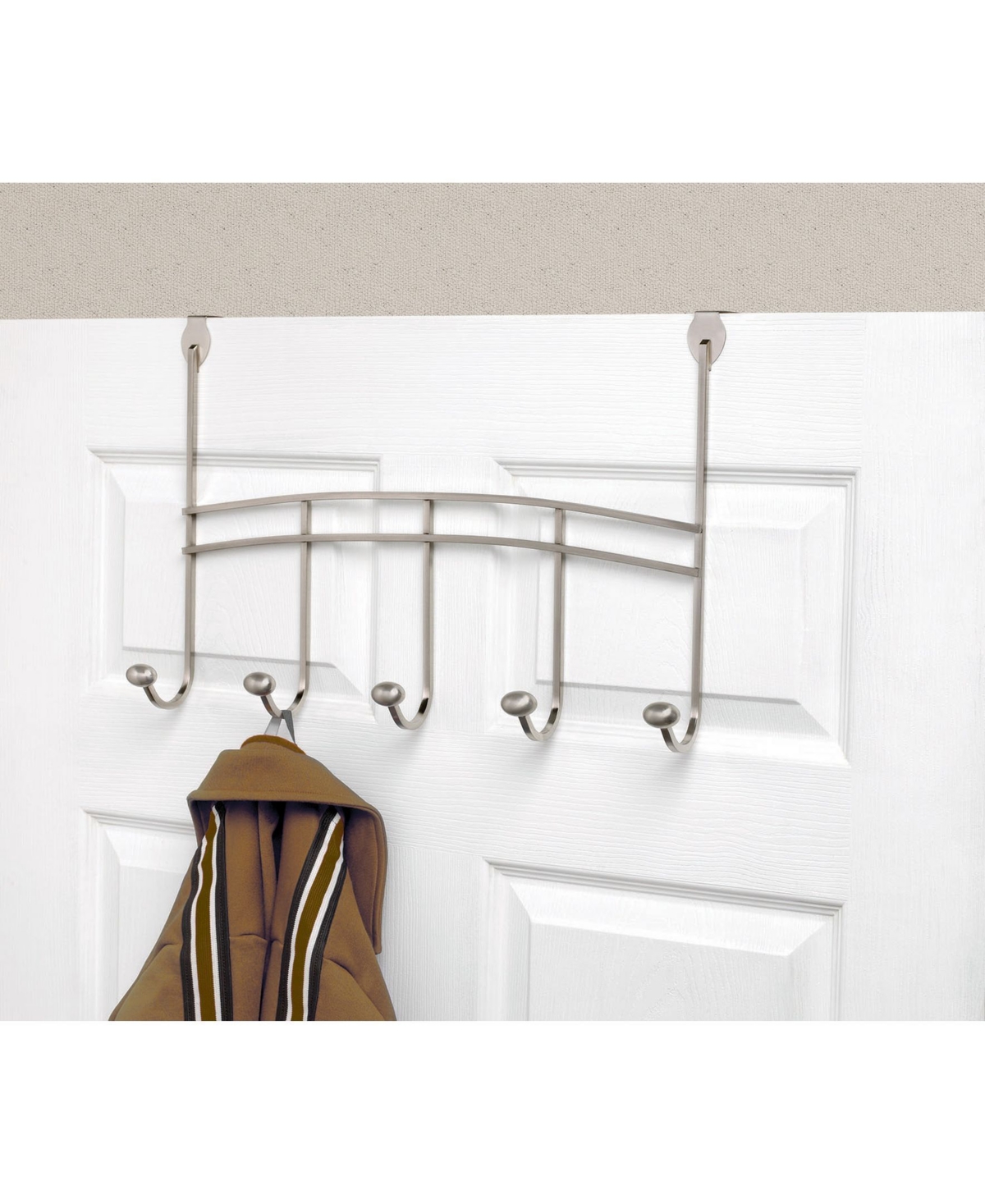 Spectrum Duchess Over The Door 5-Hook Rack