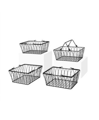 Twist Handled Basket, Medium