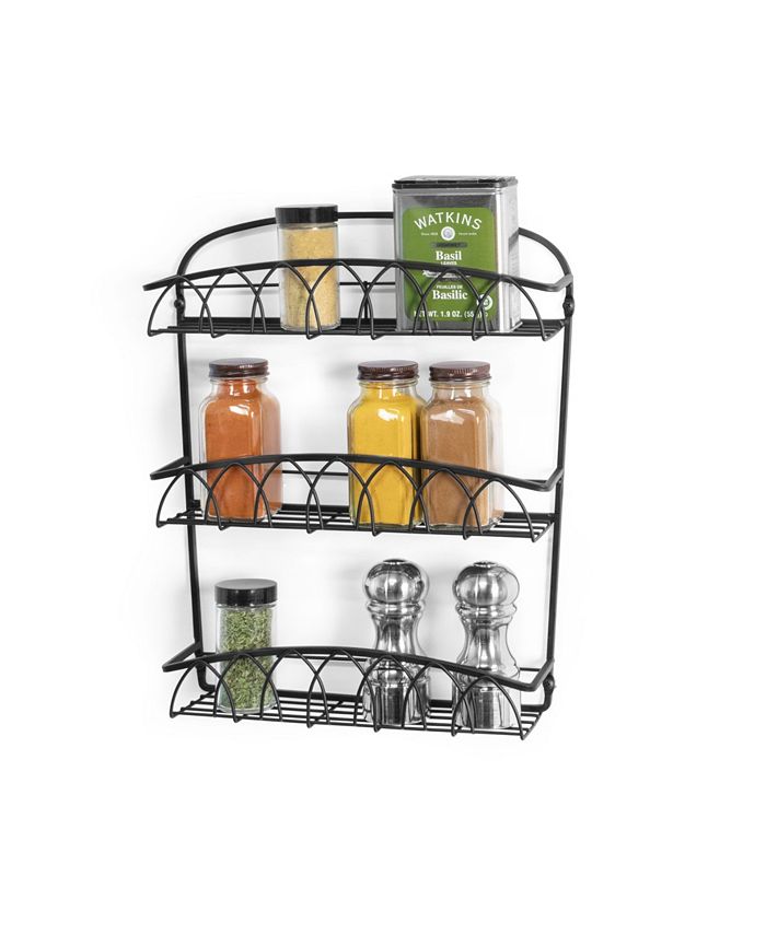 Spectrum Twist Wall Mount 3-Tier Spice Rack - Macy's