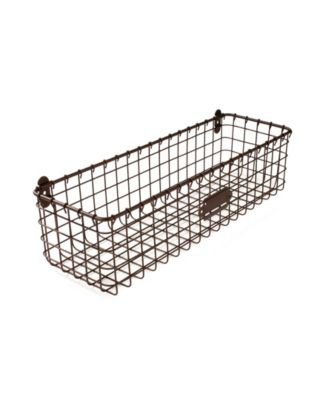 Vintage-like Living Wall Mount Basket