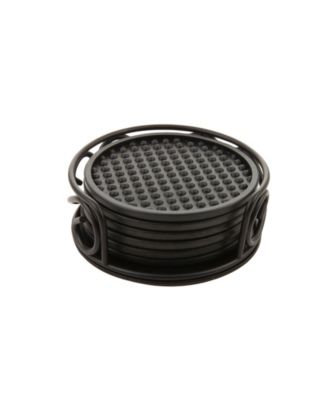 Spectrum Scroll Coaster Container with 6 Coasters - Macy's