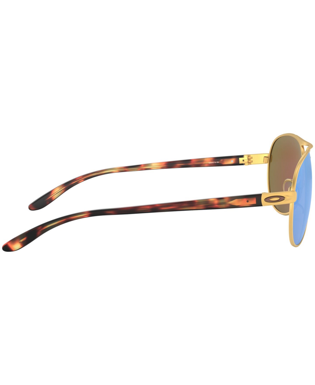 Shop Oakley Women's Polarized Sunglasses, Oo4079 In Satin Gold,prizm Violet Polarized