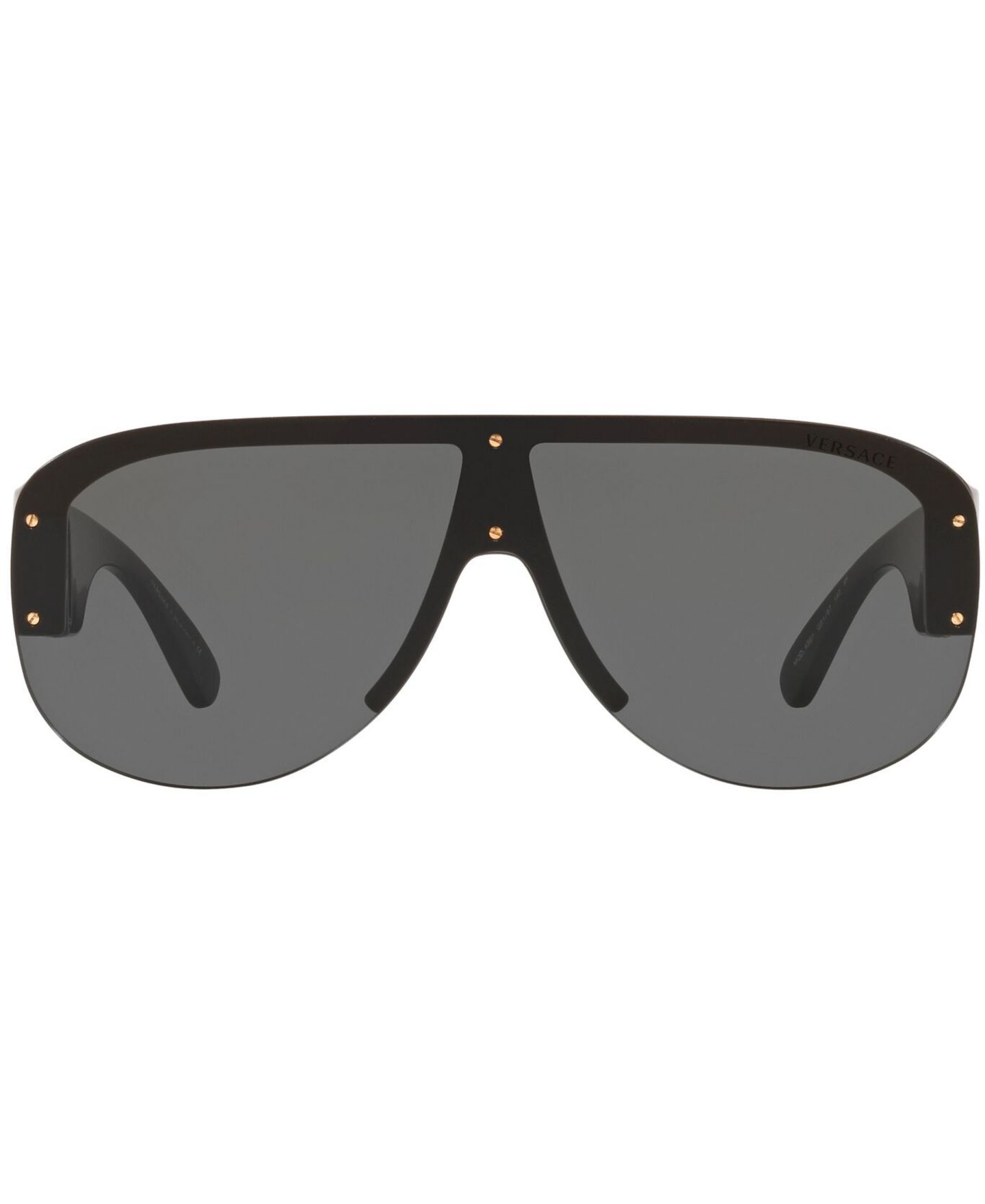 Женские солнцезащитные очки Versace Sunglasses, VE4391, цвет: Чёрный / Серый — фото 2