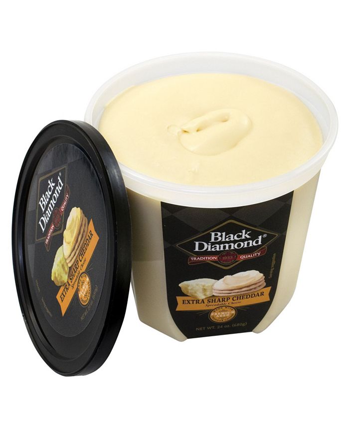 Black Diamond Extra Sharp Cheddar Spread, 24 oz Macy's