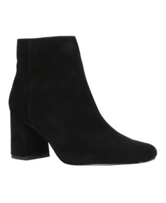 macy's black ankle boots