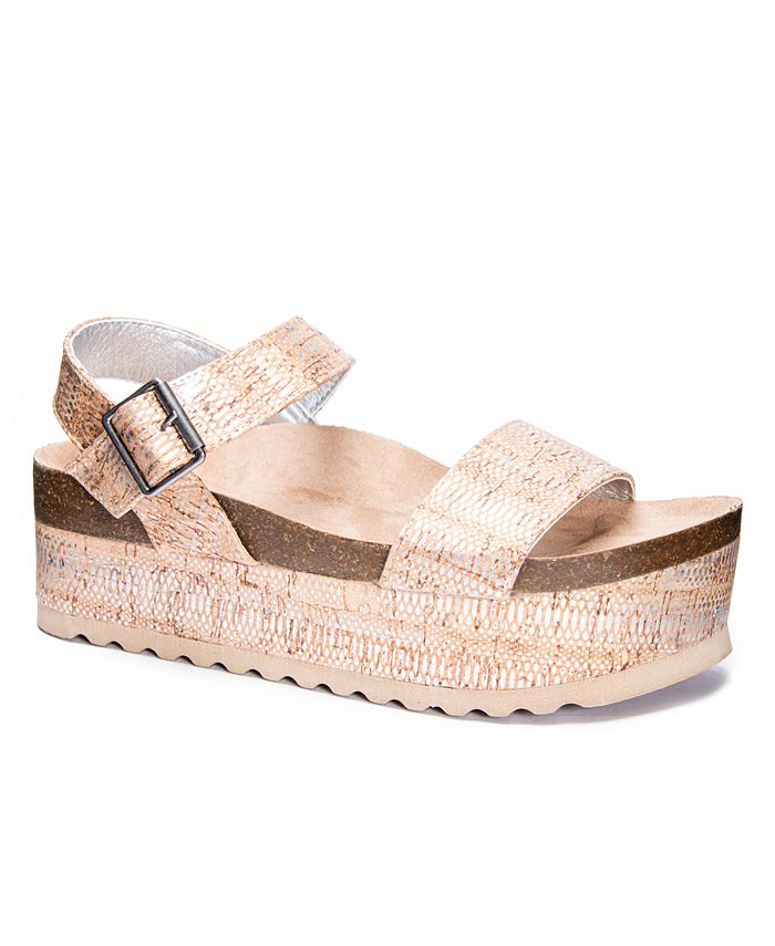 Dirty Laundry Palms Women's Wedge Footbed Sandal - Macy's