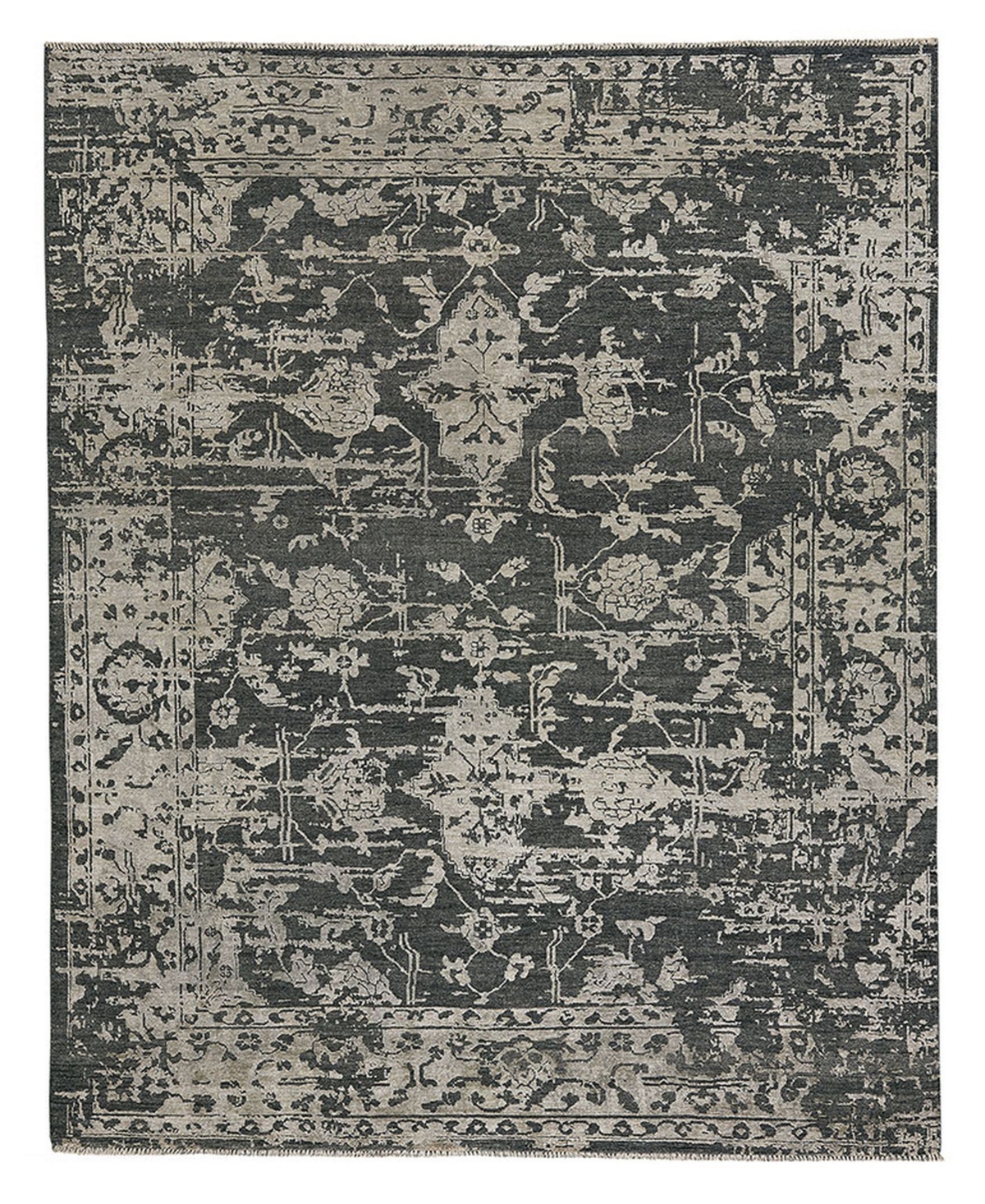 Capel Makrana 375 Charcoal 8' x 10' Area Rug - Charcoal