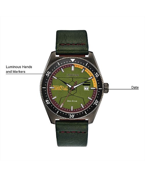 citizen eco drive star wars watch