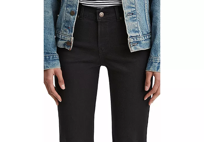 Women's Casual Classic Mid-Rise Bootcut Jeans - thumbnail 6