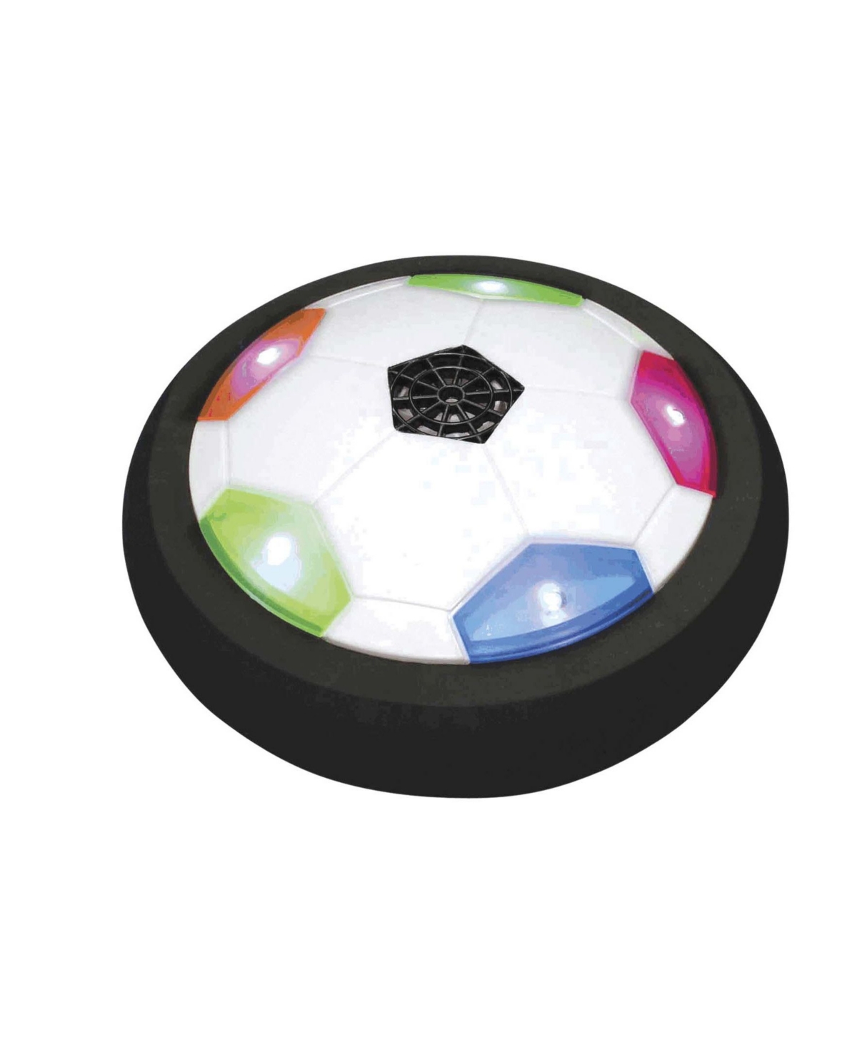 Shop Areyougame Toysmith Can You Imagine, Ultra Glow Air Power Soccer Disk In Multi