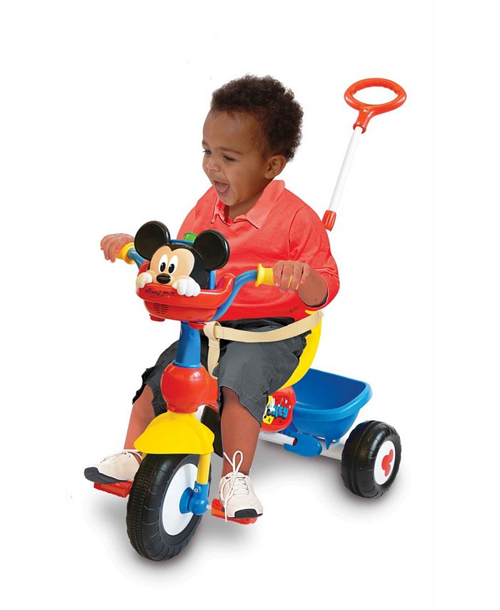 Kiddieland Disney Mickey Mouse Clubhouse Deluxe Push N' Ride Trike - Macy's