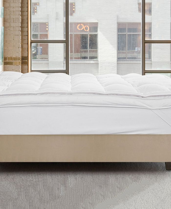 UNIKOME Quality Goose Feather Mattress Topper, King Size Macy's