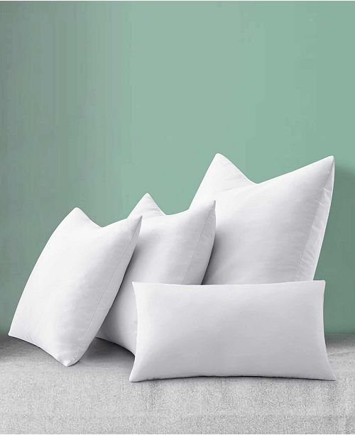 Unikome 2 Pack Feather Down Pillow Inserts 26x26 Euro Square Reviews Pillows Bed Bath Macy S