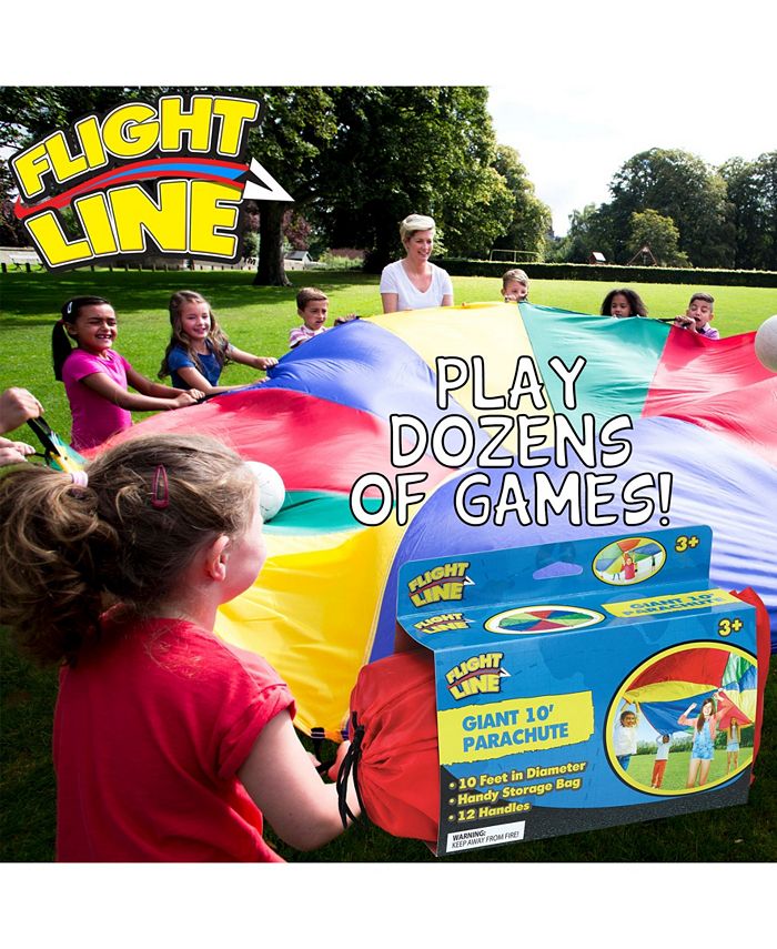 MasterPieces Puzzles Thin Air Flight Line Kids 10' Play Parachute toy