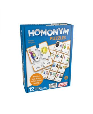 Junior Learning Homonym Learning Educational Puzzles