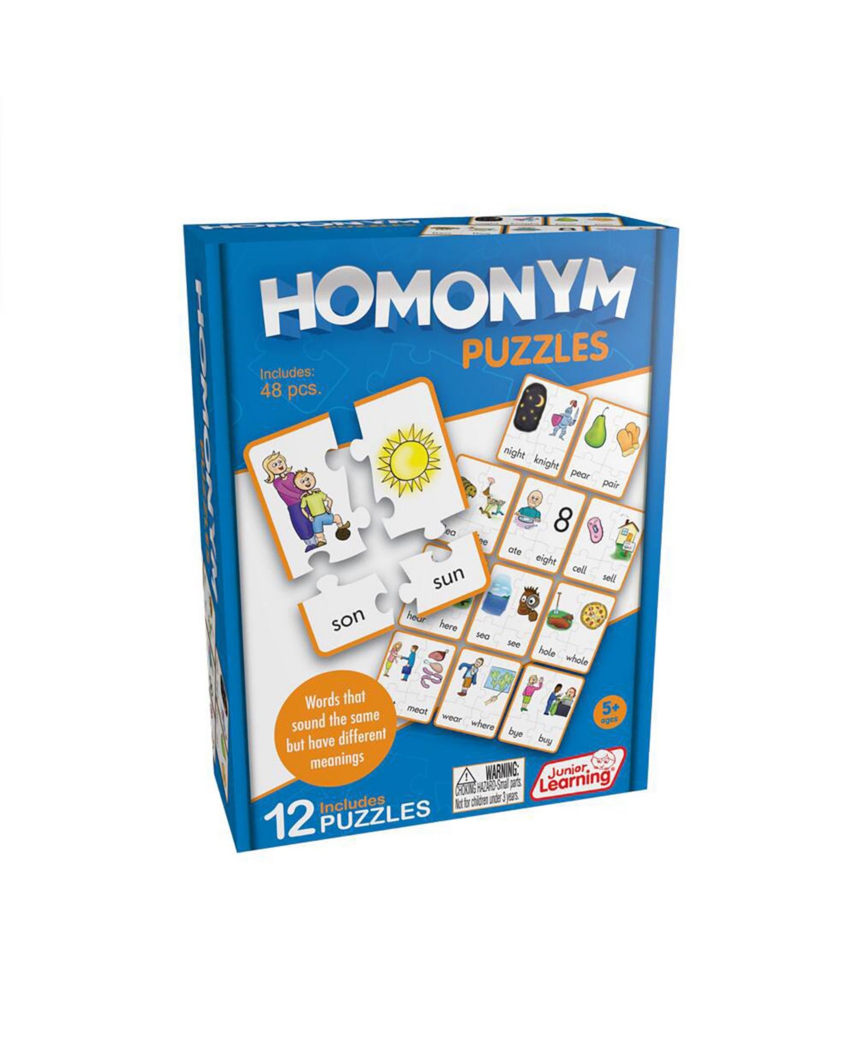 Masterpieces Puzzles Junior Learning Homonym Learning Educational Puzzles In Multi
