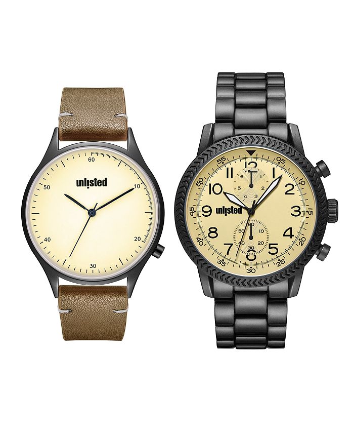 Unlisted Kenneth Cole Classic Watch Set 45MM Macy s
