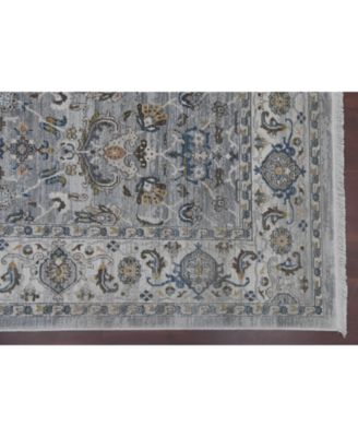 Arcadia ARC-2 Gray/Ivory 5' x 7'8" Area Rug